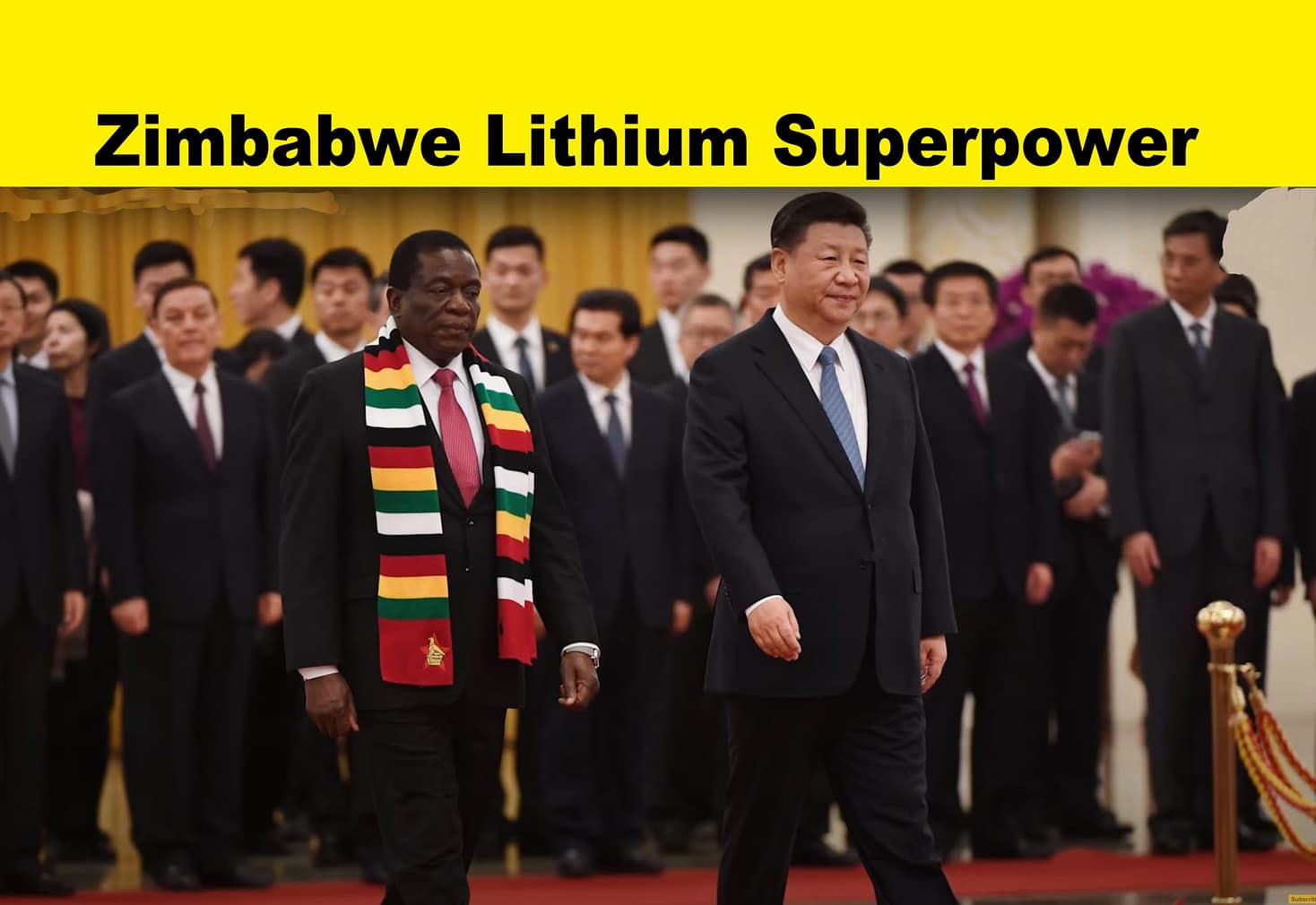 Zimbabwe have massive lithium resources