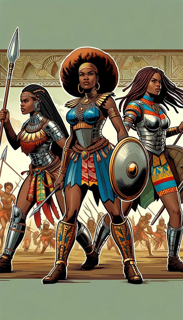 Benign's feared and admired all female army The Dahomey